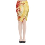 Design Art (design 6) Midi Wrap Pencil Skirt
