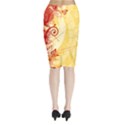 Midi Wrap Pencil Skirt 