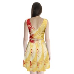 Split Back Mini Dress  