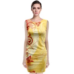 Sleeveless Velvet Midi Dress 