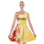 Design Art (design 6) Velvet Skater Dress