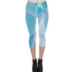 Blue Lights Capri Leggings 