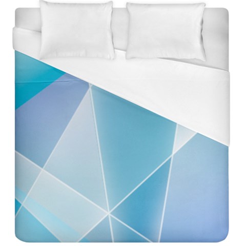 Blue Lights Duvet Cover (King Size) from ArtsNow.com