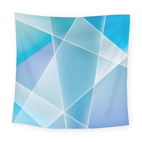 Blue Lights Square Tapestry (Large) from ArtsNow.com