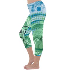 Capri Winter Leggings Back Capri Winter Leggings Back