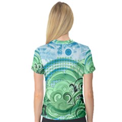 V-Neck Sport Mesh T-Shirt 