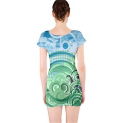 Short Sleeve Bodycon Dress Back Short Sleeve Bodycon Dress Back
