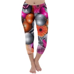 Capri Winter Leggings Front Capri Winter Leggings Front