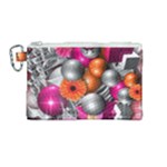 Ball Art Canvas Cosmetic Bag (Medium)