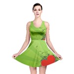 Red Heart Art Reversible Skater Dress