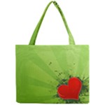 Red Heart Art Mini Tote Bag