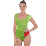 Red Heart Art Short Sleeve Leotard 