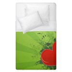 Red Heart Art Duvet Cover (Single Size)