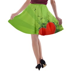 A-line Skater Skirt 