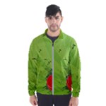 Red Heart Art Men s Windbreaker