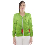 Red Heart Art Women s Windbreaker