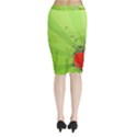 Midi Wrap Pencil Skirt 