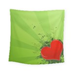 Red Heart Art Square Tapestry (Small)