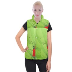 Red Heart Art Women s Button Up Vest from ArtsNow.com