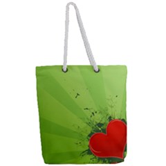 Full Print Rope Handle Tote (Large) 