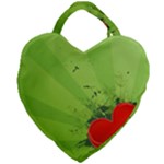 Red Heart Art Giant Heart Shaped Tote