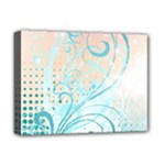 Pink Blue Pattern Deluxe Canvas 16  x 12  (Stretched) 