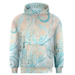 Pink Blue Pattern Men s Pullover Hoodie