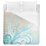 Pink Blue Pattern Duvet Cover (Queen Size)