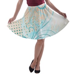 A-line Skater Skirt 