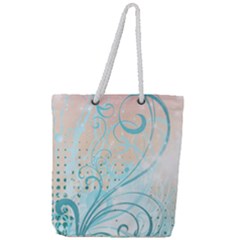 Full Print Rope Handle Tote (Large) 