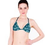 Snow Flake Art Bikini Top