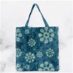 Snow Flake Art Grocery Tote Bag