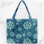 Snow Flake Art Mini Tote Bag