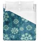 Snow Flake Art Duvet Cover (Queen Size)