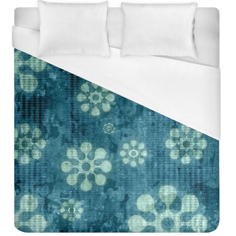 Snow Flake Art Duvet Cover (King Size) from ArtsNow.com