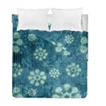 Snow Flake Art Duvet Cover Double Side (Full/ Double Size)