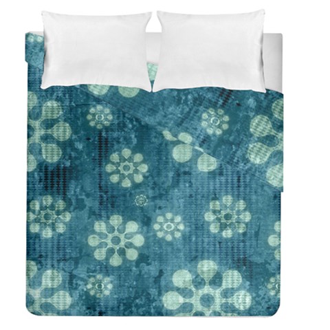 Snow Flake Art Duvet Cover Double Side (Queen Size) from ArtsNow.com