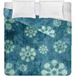 Snow Flake Art Duvet Cover Double Side (King Size)