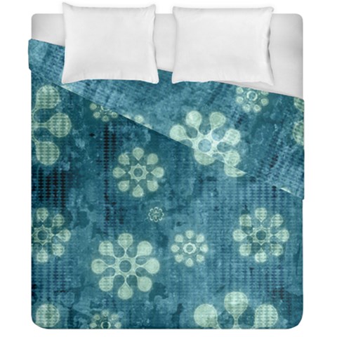 Snow Flake Art Duvet Cover Double Side (California King Size) from ArtsNow.com