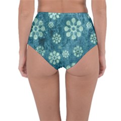 Reversible High-Waist Bikini Bottoms 