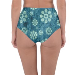 Reversible High-Waist Bikini Bottoms 