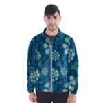 Snow Flake Art Men s Windbreaker