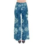 Snow Flake Art So Vintage Palazzo Pants