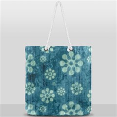 Full Print Rope Handle Tote (Large) 