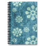 Snow Flake Art 5.5  x 8.5  Notebook