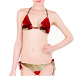 Red Rose Art Classic Bikini Set