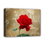 Red Rose Art Deluxe Canvas 16  x 12  (Stretched) 