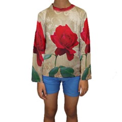 Kids  Long Sleeve Swimwear 