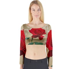 Long Sleeve Crop Top 