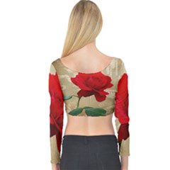 Long Sleeve Crop Top 